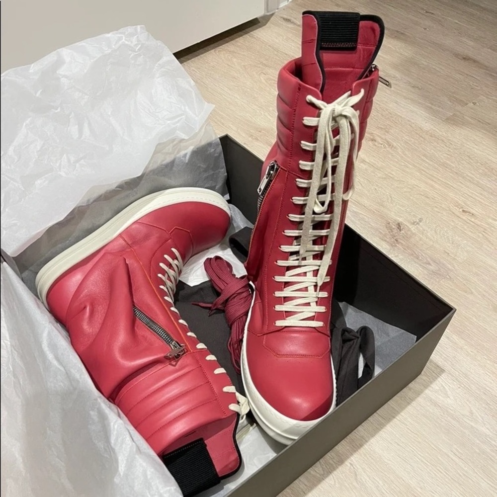 Rick Owens Red CargoBaskets